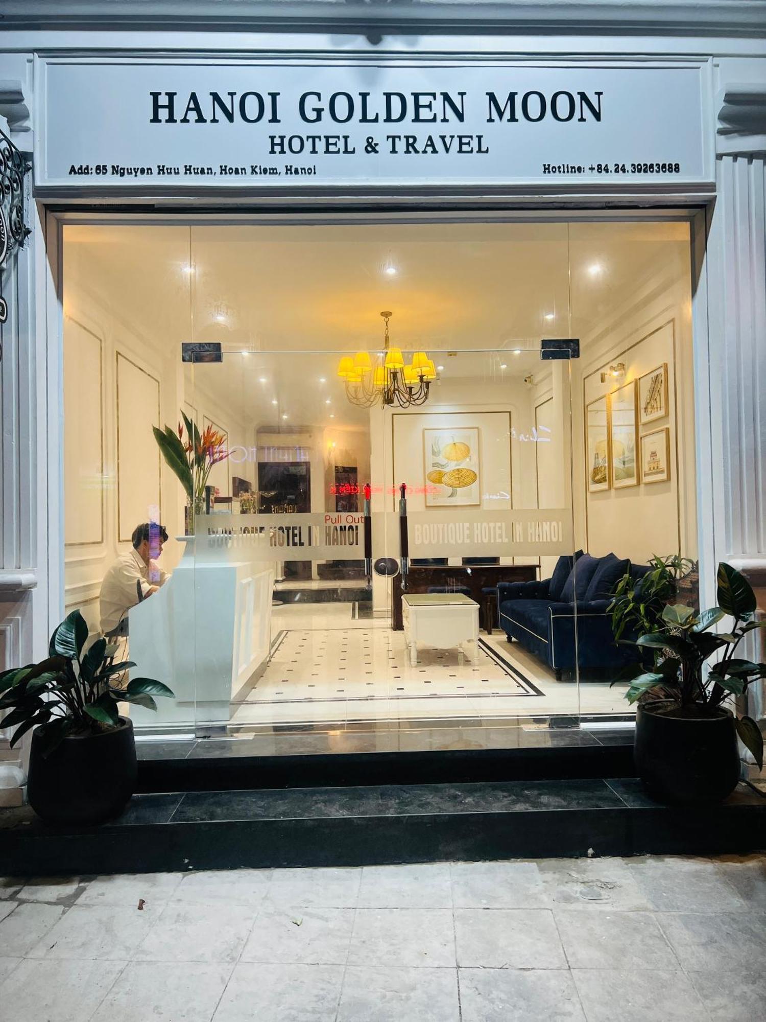 Hanoi Golden Moon Hotel & Travel Екстериор снимка