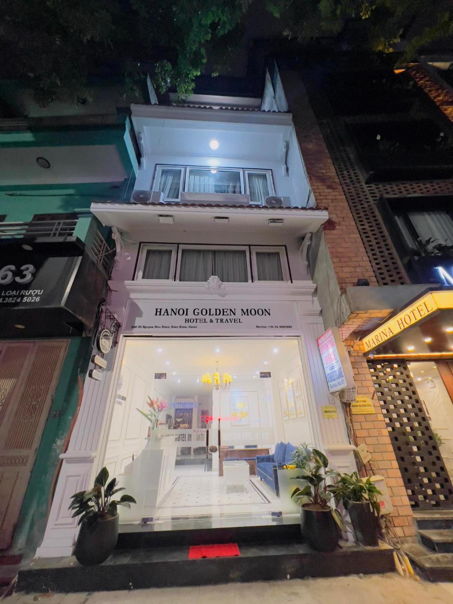 Hanoi Golden Moon Hotel & Travel Екстериор снимка